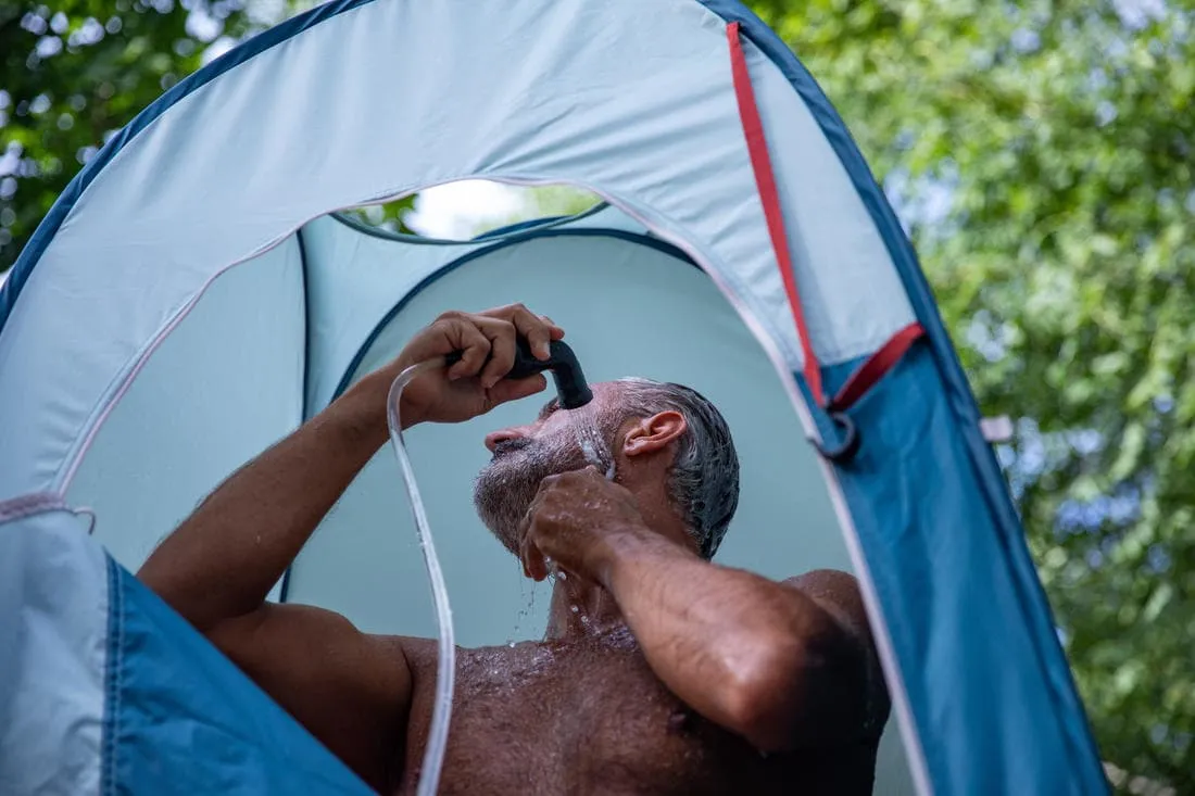 CABINE DE DOUCHE POUR LE CAMPING - 2SECONDS