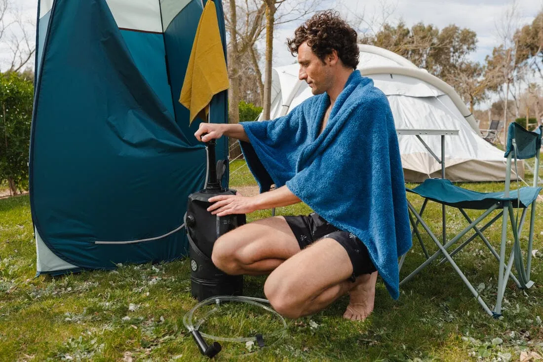 CABINE DE DOUCHE POUR LE CAMPING - 2SECONDS