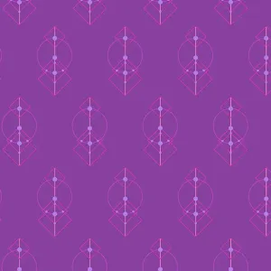 Century Prints - Deco Glo II Grape Purple Talisman Fabric CS-786-P