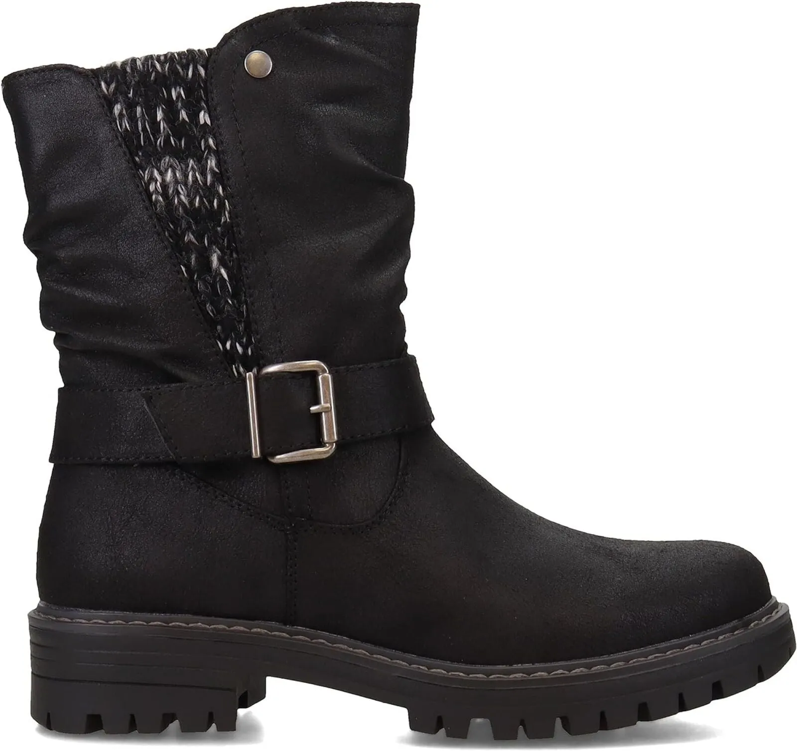 Cliffs By White Mountain Women's Mingle Mid-Shaft Boots Black / Fabric 6.5M