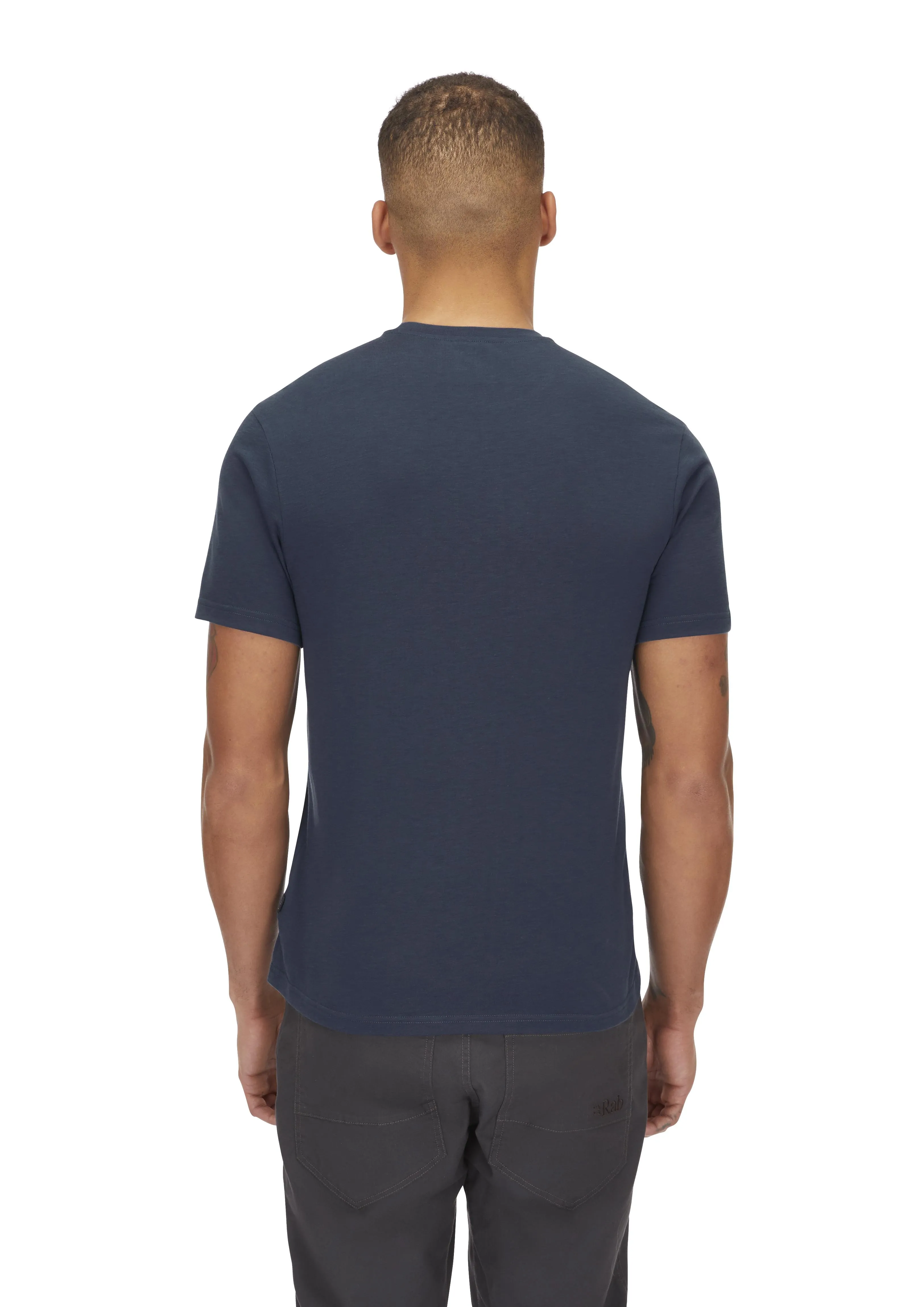 CRIMP LOGO TEE - TEMPEST BLUE