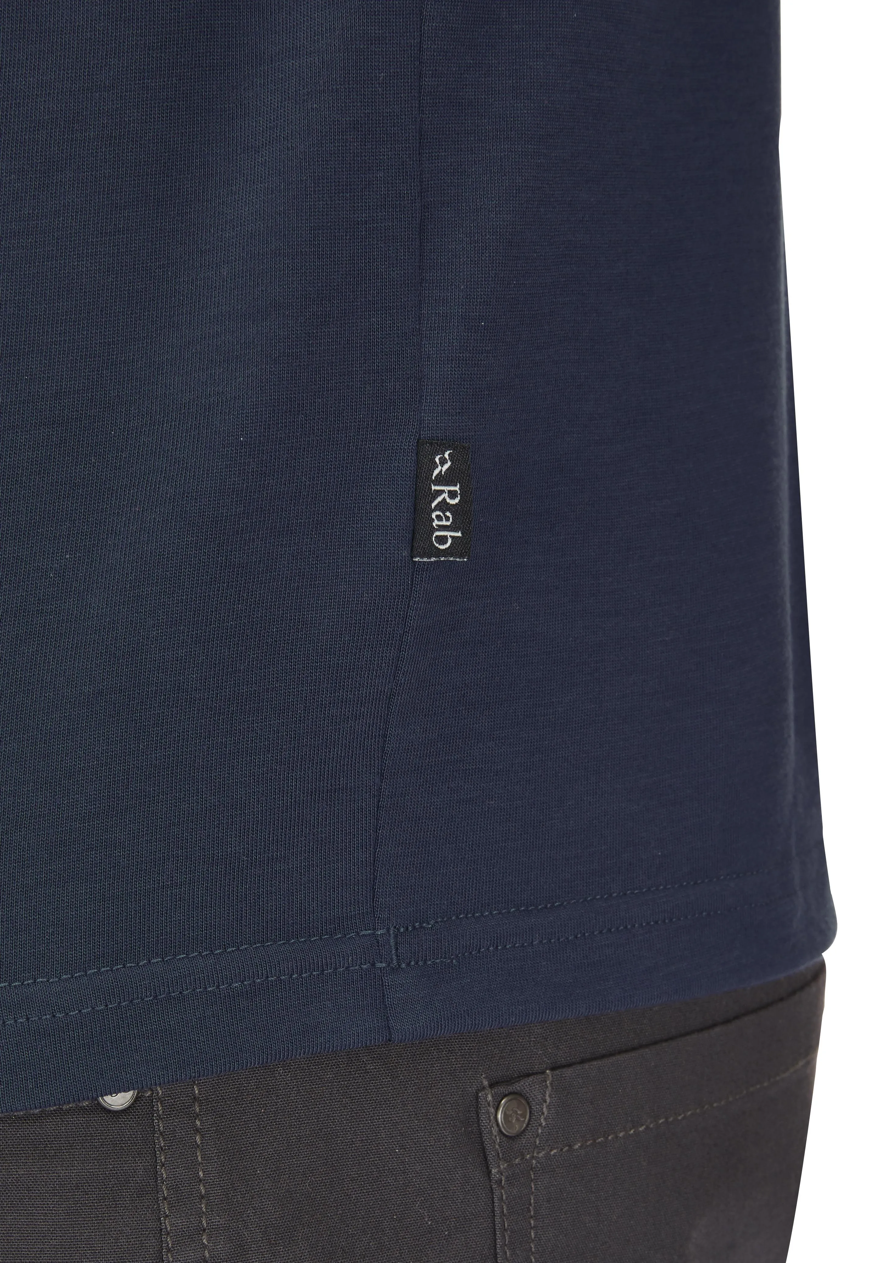 CRIMP LOGO TEE - TEMPEST BLUE