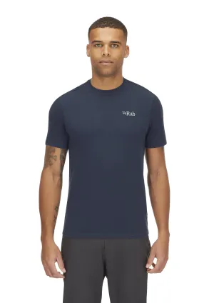 CRIMP LOGO TEE - TEMPEST BLUE