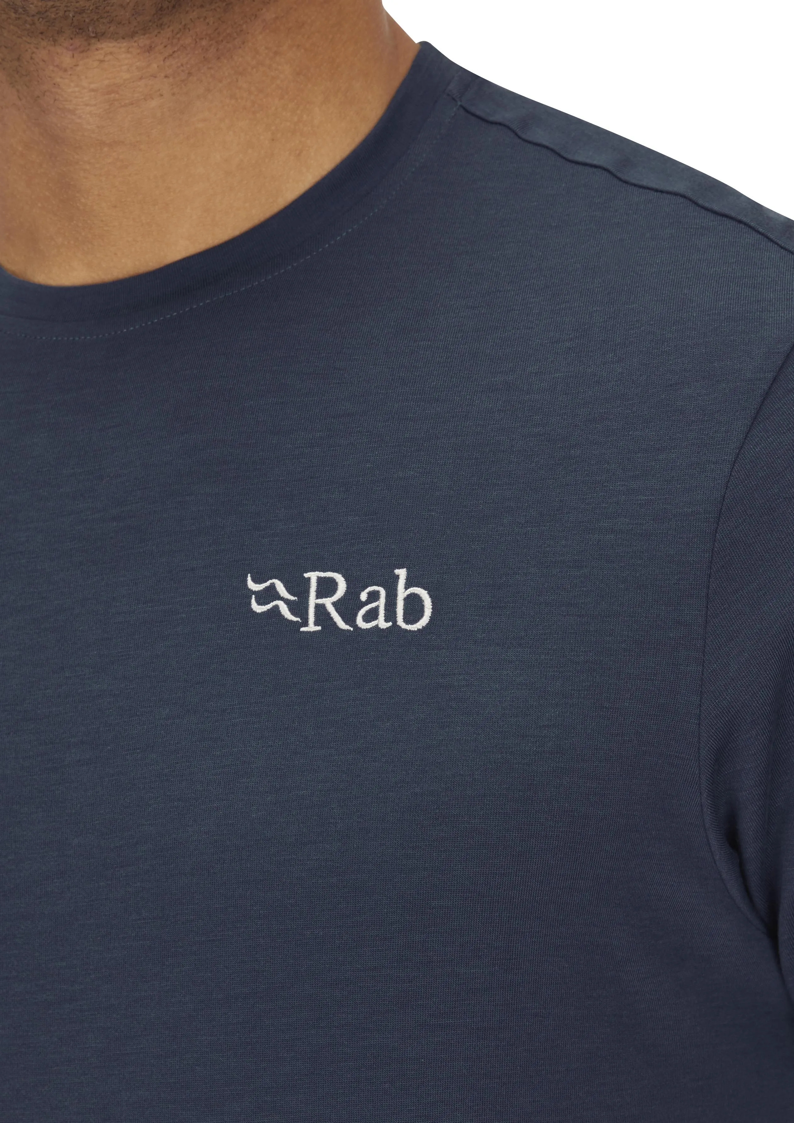 CRIMP LOGO TEE - TEMPEST BLUE