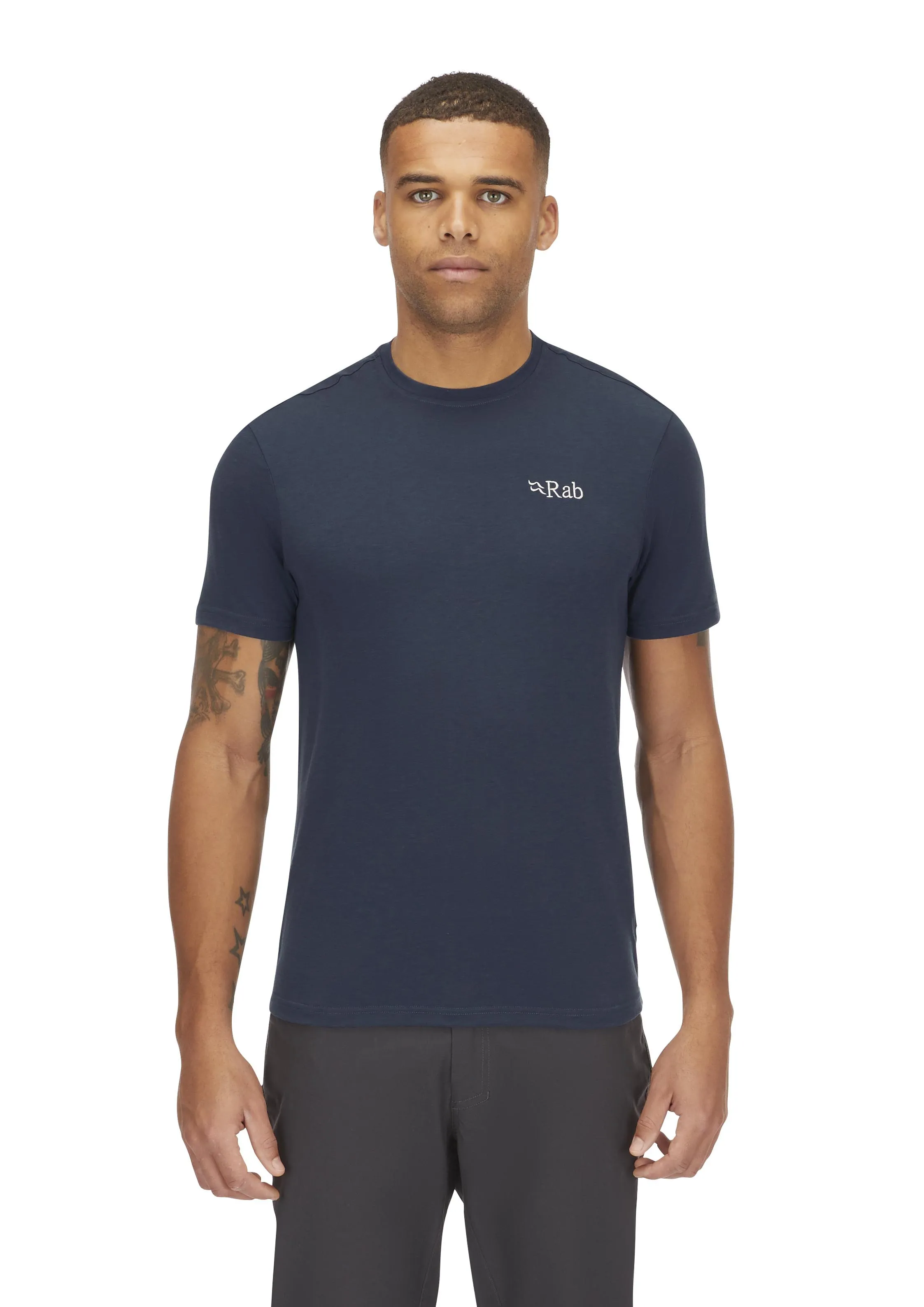 CRIMP LOGO TEE - TEMPEST BLUE
