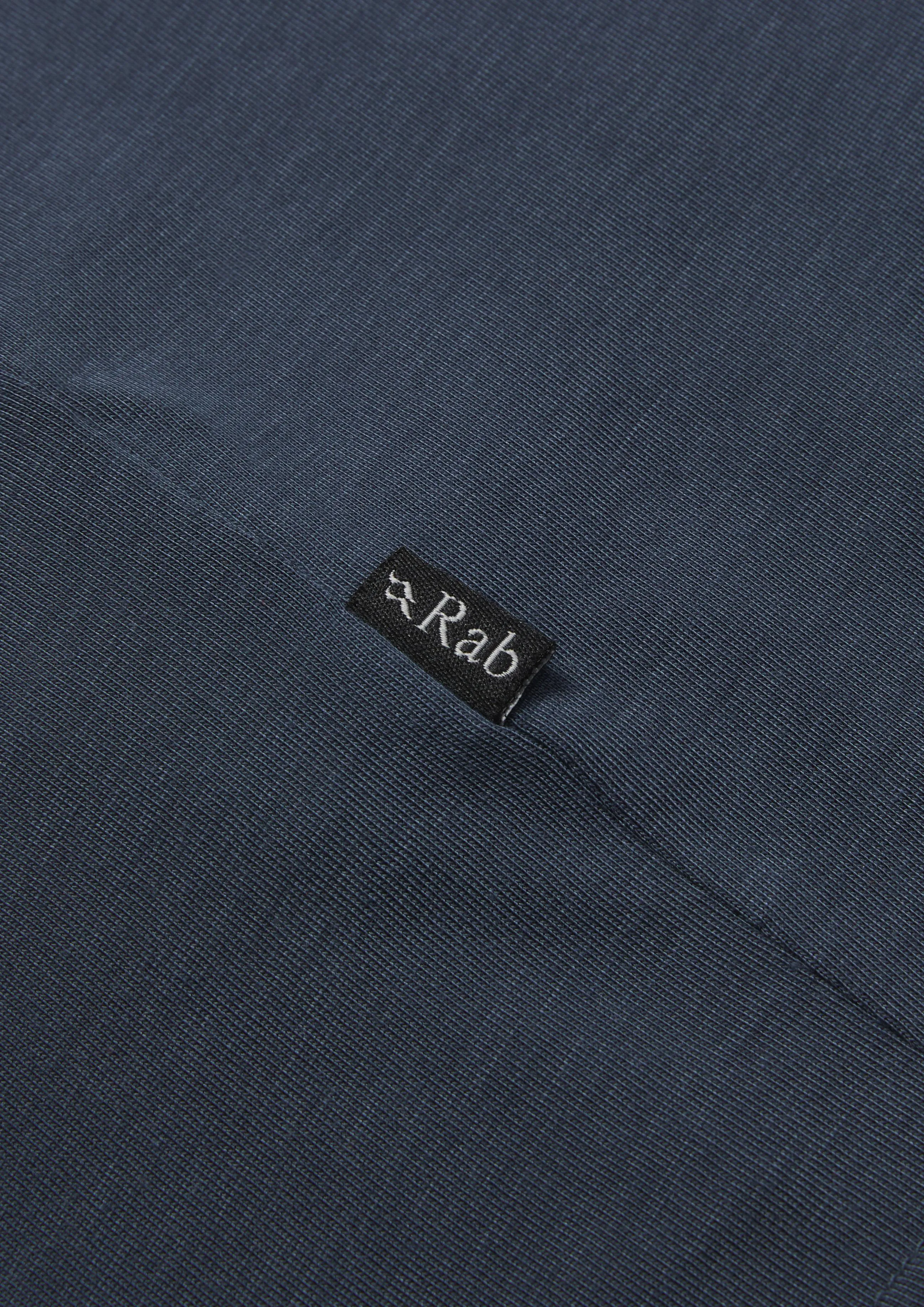 CRIMP LOGO TEE - TEMPEST BLUE