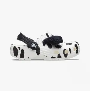 Crocs 209075-103 CLASSIC I AM DALMATIAN Kids Clogs White/Black