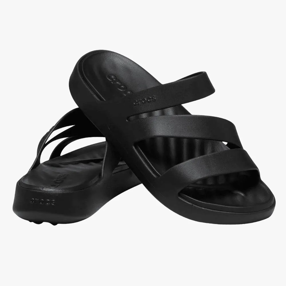 Crocs Womens Getaway Strappy Sandal Black