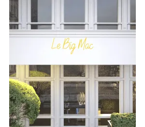 Custom text: Le Big Mac