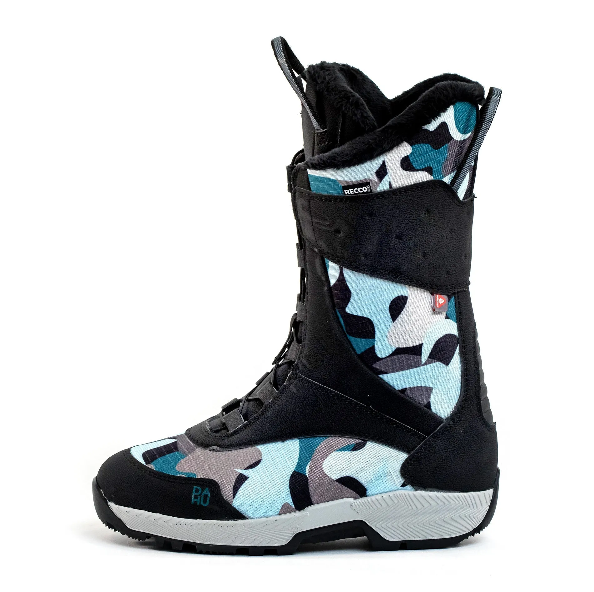 DAHU Ecorce 01 ski boots - Womens - Black Blue Camo