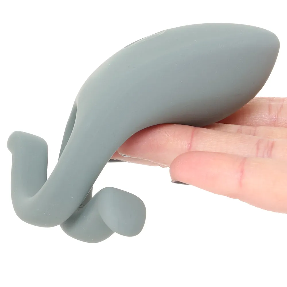 Dame Hug Vibrating Adjustable Couples Ring in Steel