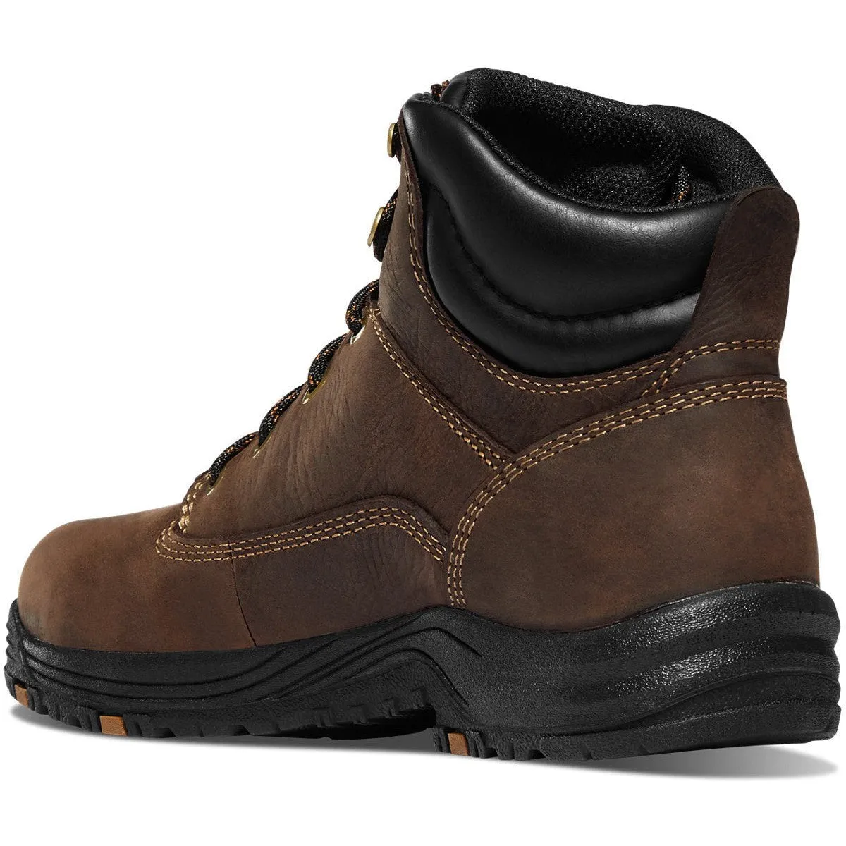 Danner Women Caliper 5" Plain Toe WP Work Boot -Brown- 19460