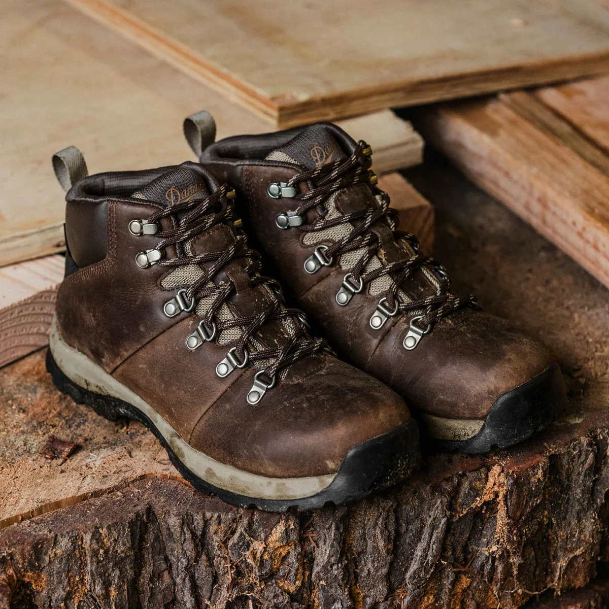 Danner Women's Sandy Ridge 4.5" Plain Toe Waterproof Work Boot -Brown- 11320