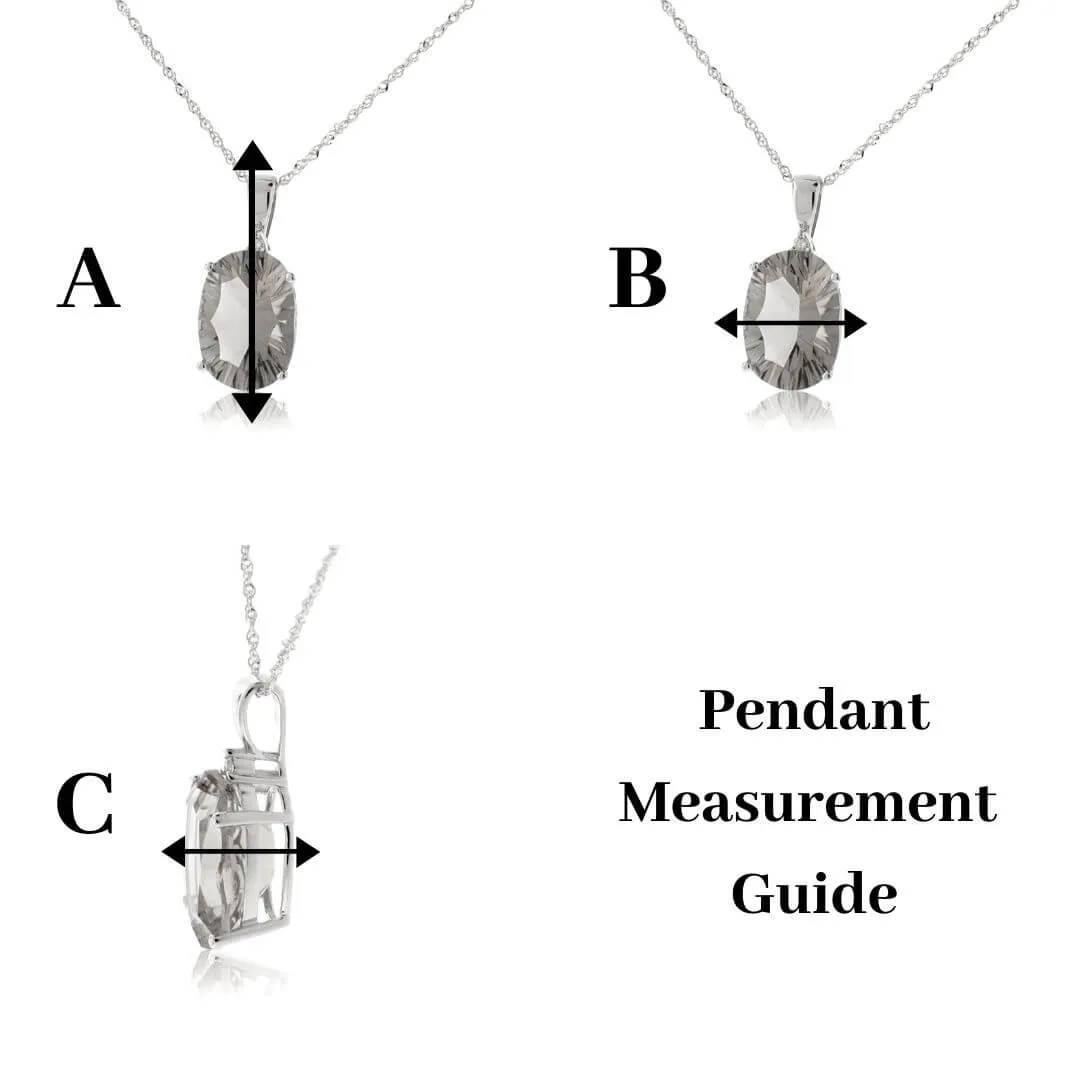 Diamond Peak Mountain Pendant