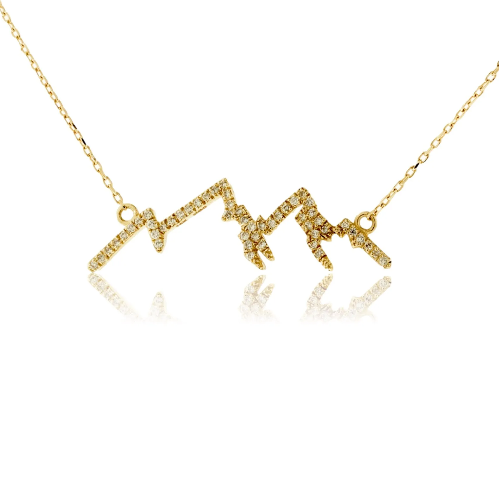 Diamond Peak Mountain Pendant