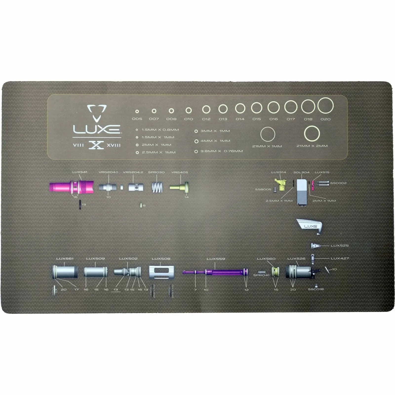 DLX Luxe X Techmatte