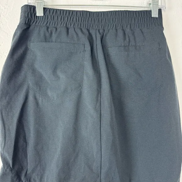 Duluth Trading Skort Skirt Breezeshooter Solid Black Pull On Outdoor Hiking Knit