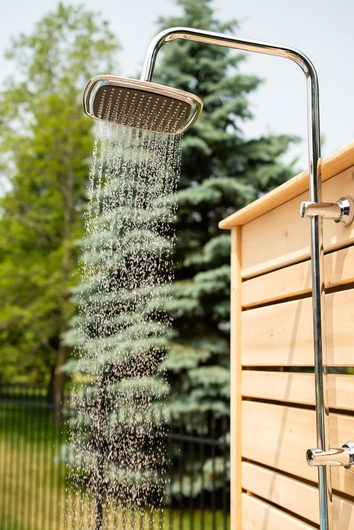 Dundalk Savannah 1-2 Person 40" x 40" Platform Size Outdoor Shower CTC205