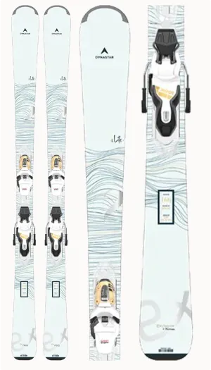 Dynastar E Lite 2 Womens Snow Skis   Look XP W 10 Bindings 2024