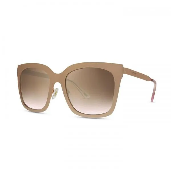 Ella Non Polarized Sunglasses - Rose Gold   Brown Gradient Lens