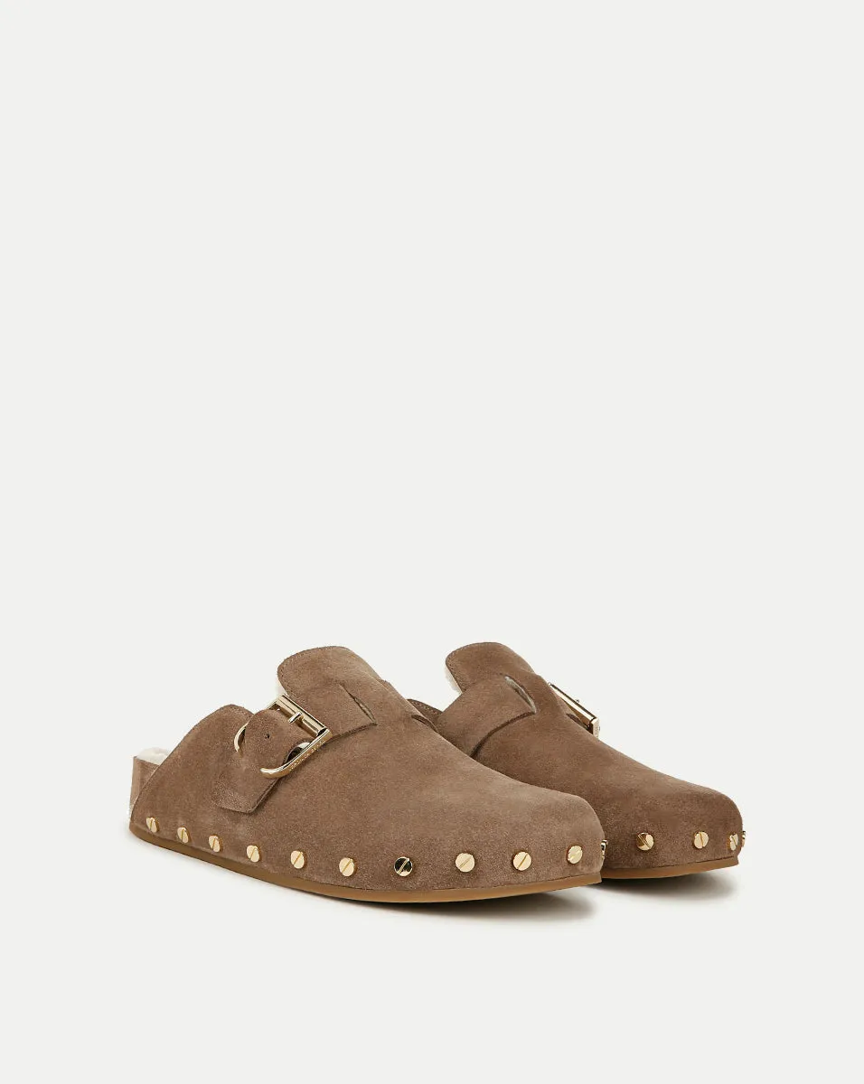 Fern Shearling Clog