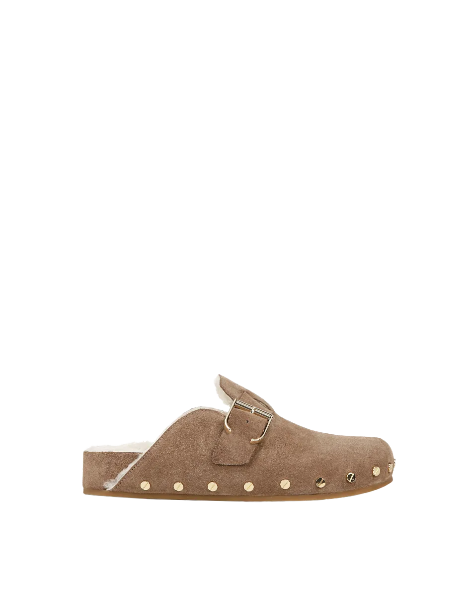 Fern Shearling Clog
