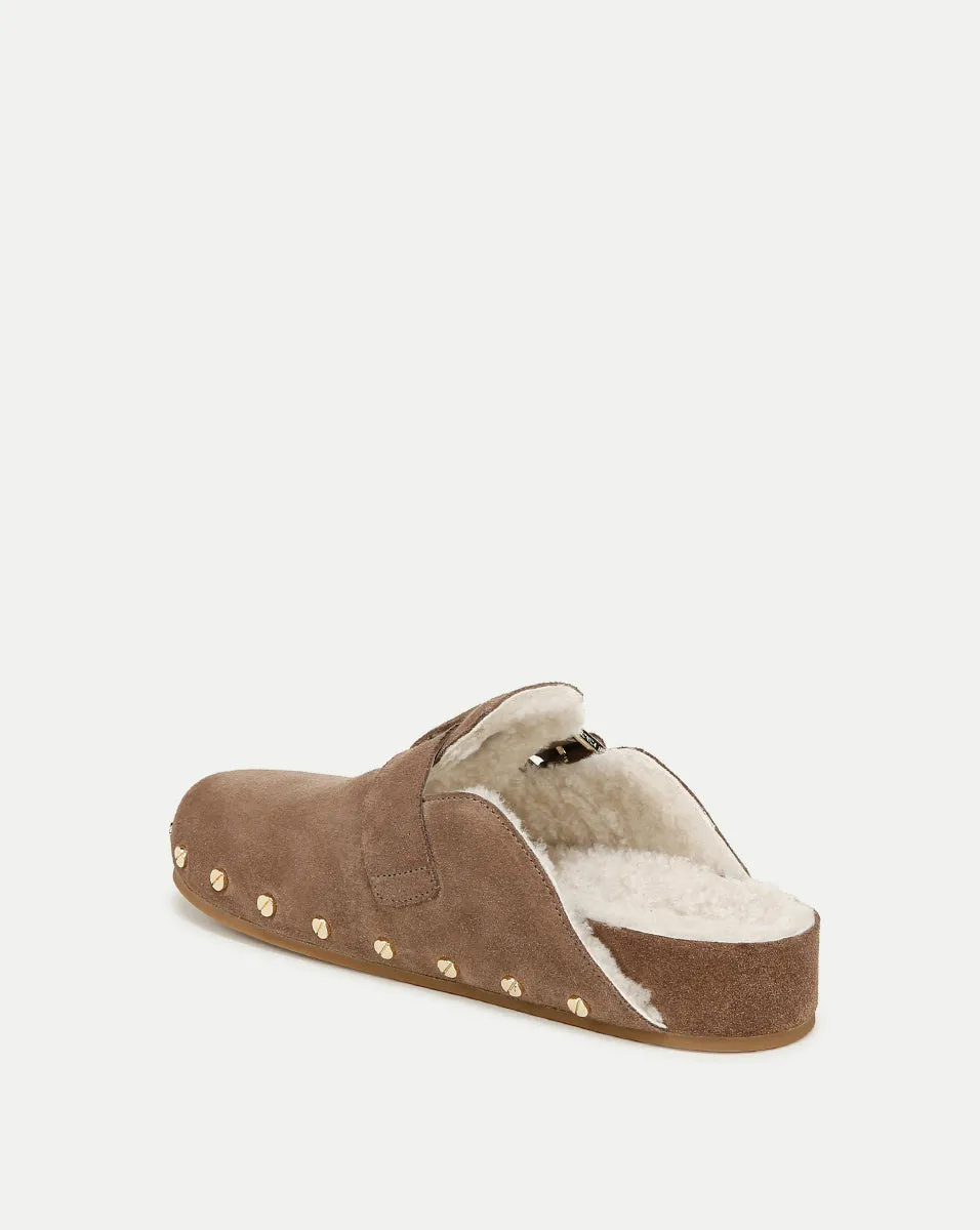 Fern Shearling Clog