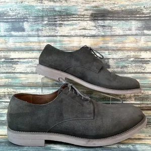 Florsheim By Duckie Brown Mens 12D Dress Oxford Formal Workwear Green Suede Shoe