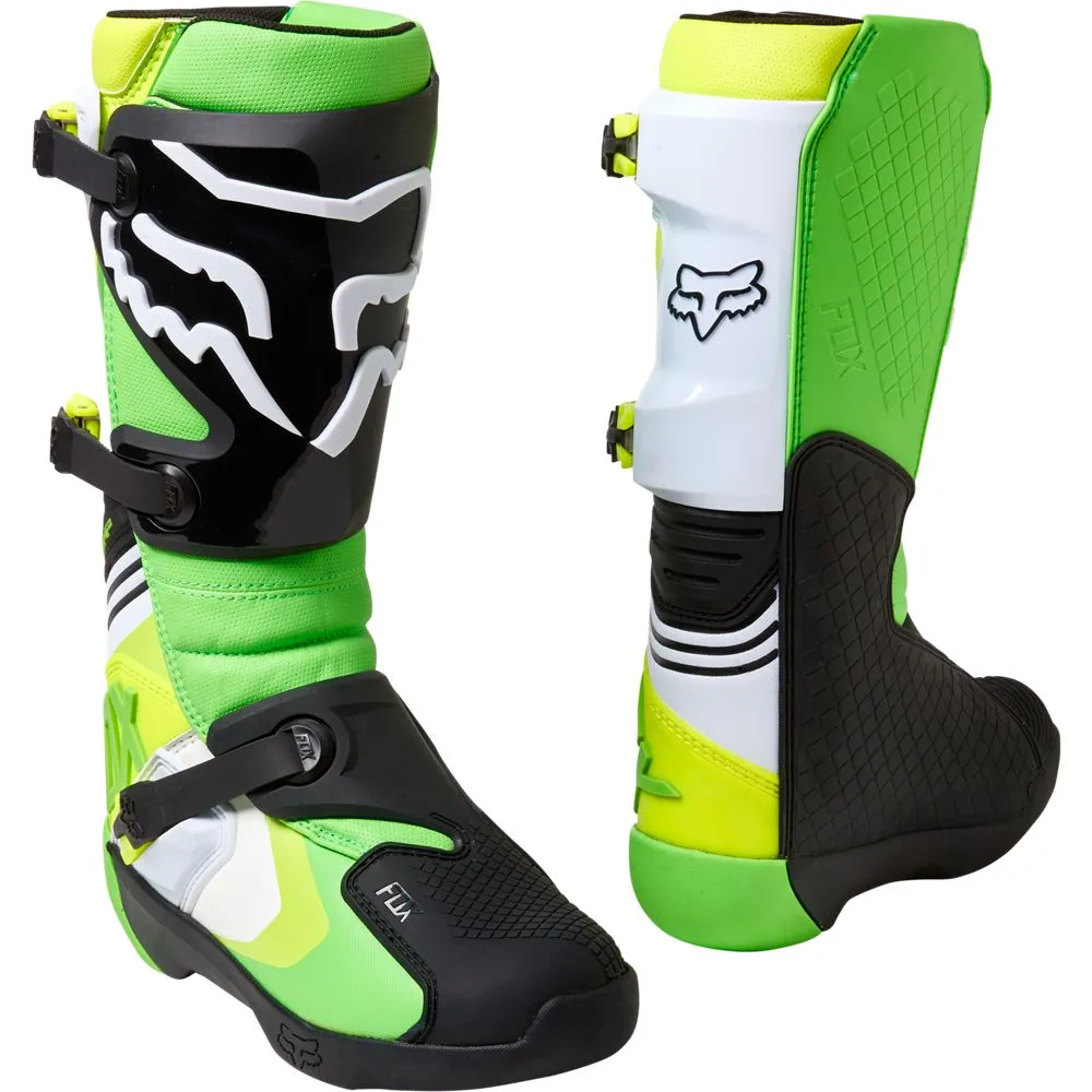 FOX Botas Moto Comp Verde