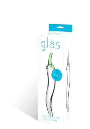Glass Naturals Chili Pepper Dildo