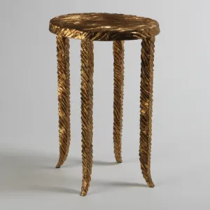 Gold Waves Martini Table - Studio A