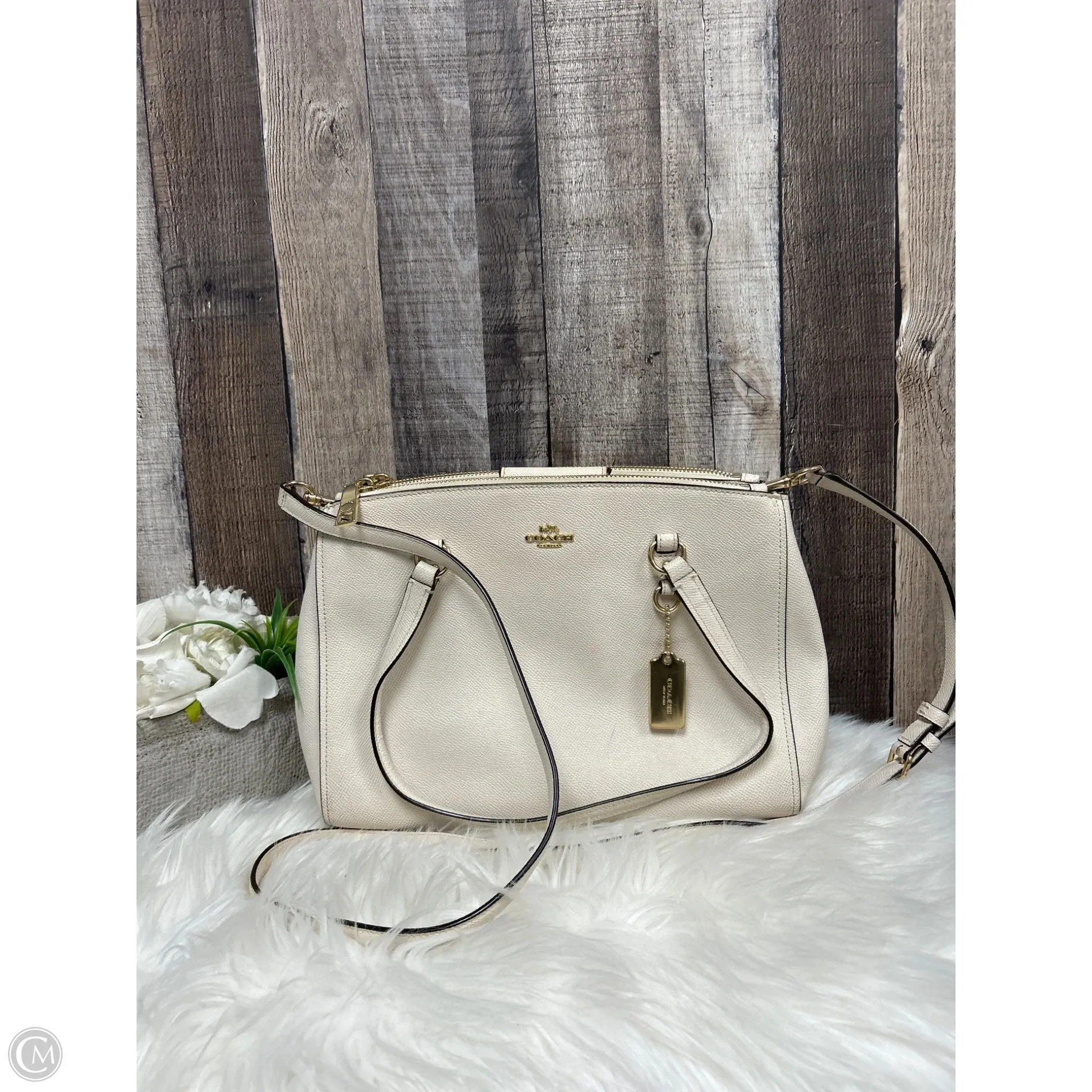 Handbag Designer By Coach, Size: Medium