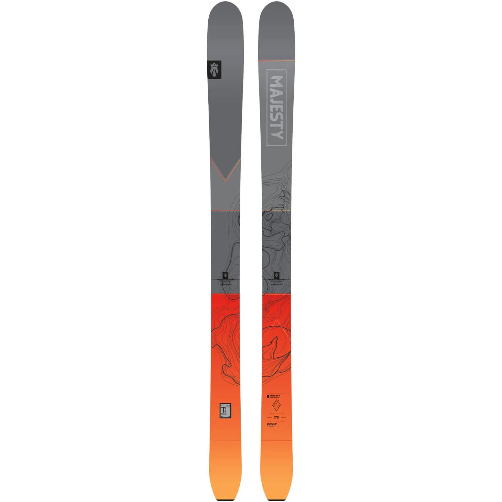 Havoc 100 Ti All-Mountain Freeride Skis | 100 mm   TYROLIA ATTACK 14GW Bindings