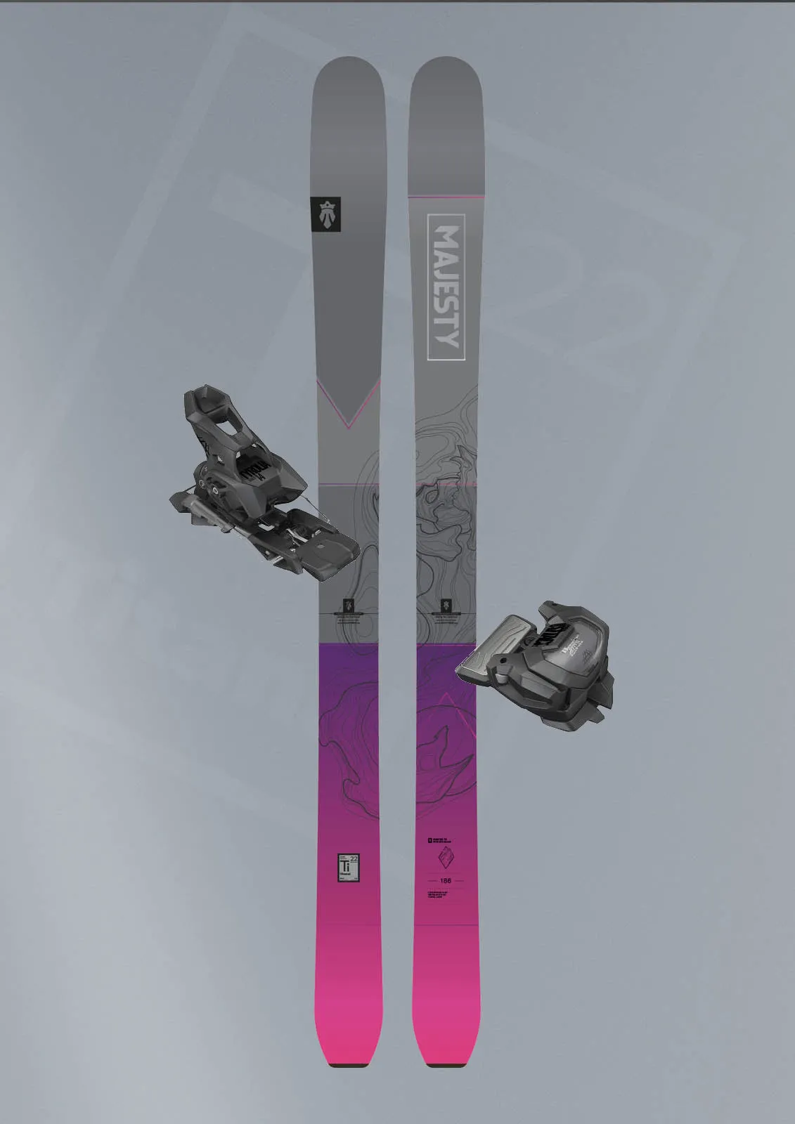Havoc 110 Ti - Freeride Skis | 110 mm   TYROLIA ATTACK 14GW Bindings