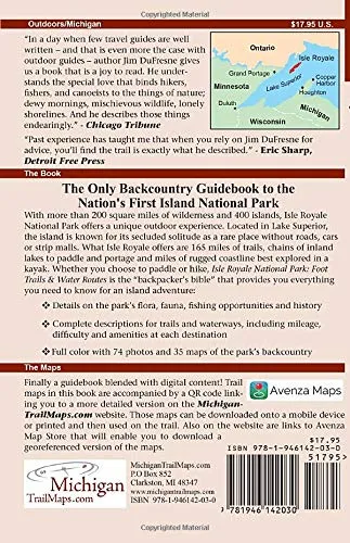 Isle Royale National Park: Foot Trails & Water Routes