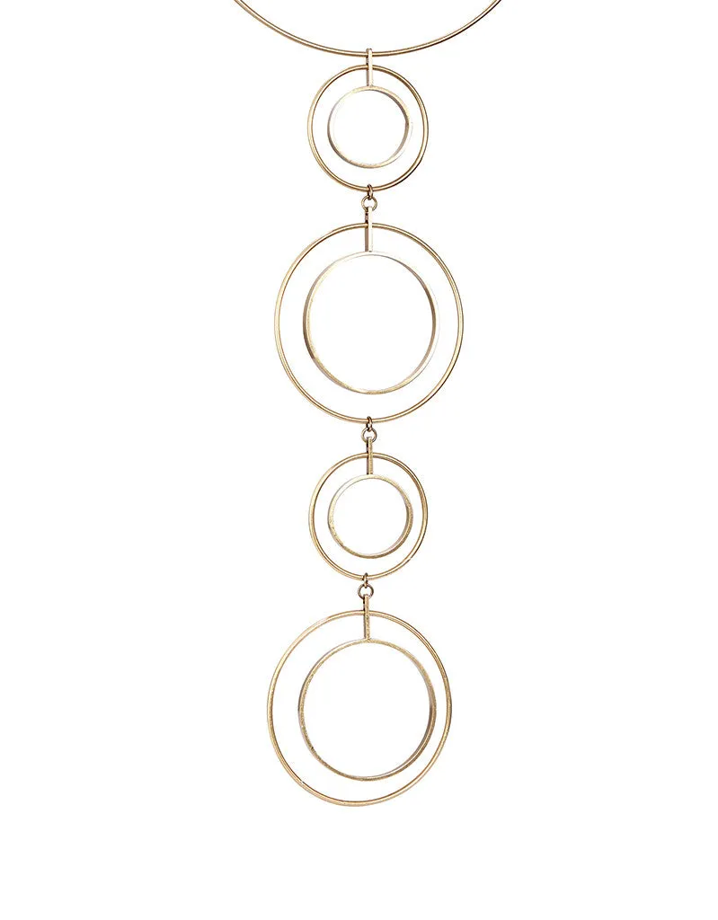 Jenny Bird Boomerang Collar in Gold