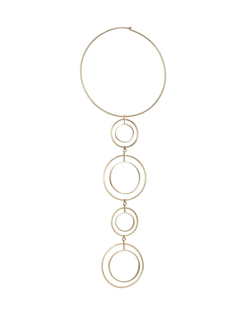 Jenny Bird Boomerang Collar in Gold