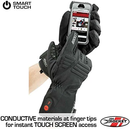 Joe Rocket Burner Cold Weather Electric Heated Glove Black
