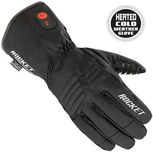 Joe Rocket Burner Cold Weather Electric Heated Glove Black
