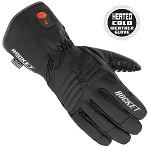 Joe Rocket Burner Cold Weather Electric Heated Glove Black