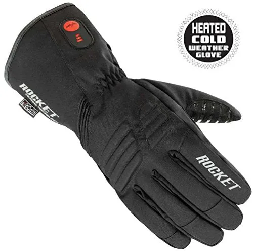 Joe Rocket Burner Cold Weather Electric Heated Glove Black