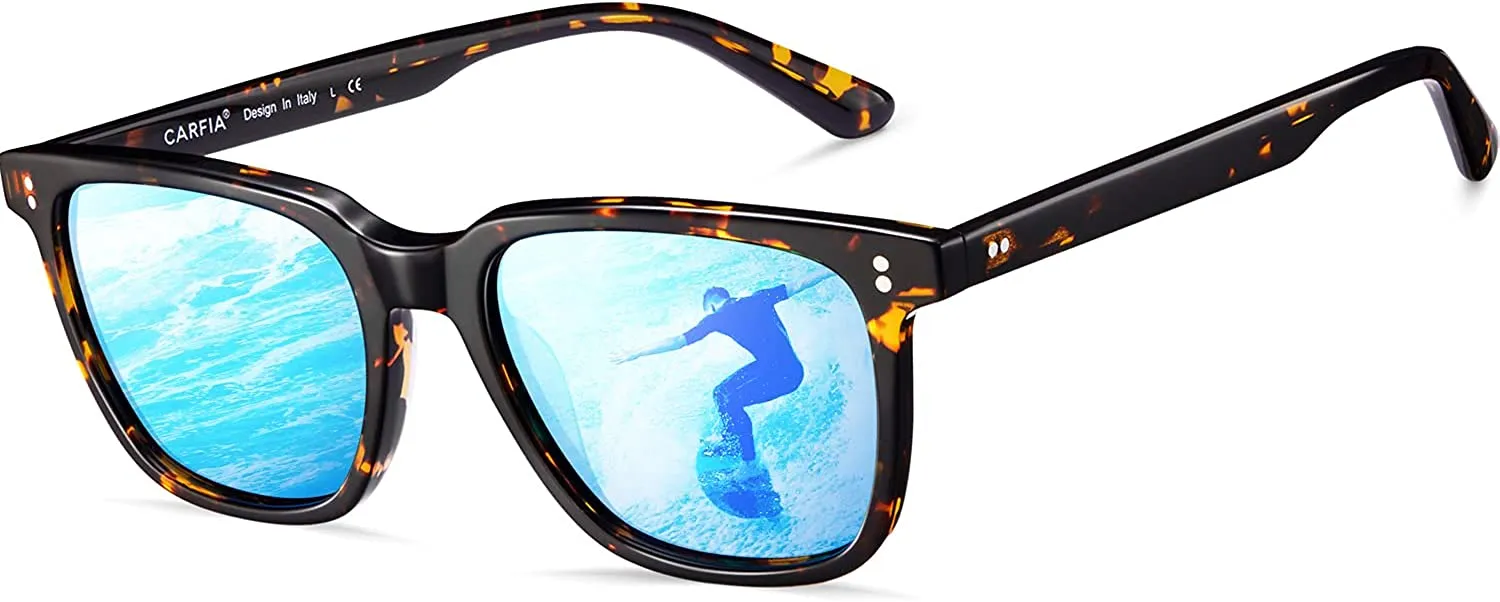 JOLLYNOVA Polarized Men's Sunglasses UV400 Protection for Driving Fishing Hiking Golf Outdoor Sport Glasses