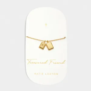 Katie Loxton Waterproof Treasured Friend Charm Bracelet