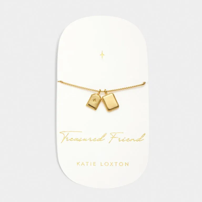 Katie Loxton Waterproof Treasured Friend Charm Bracelet