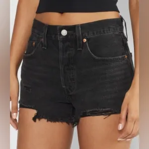 Levi’s Women’s 501 Original Premium Denim Shorts - Size 27 summer vacation black
