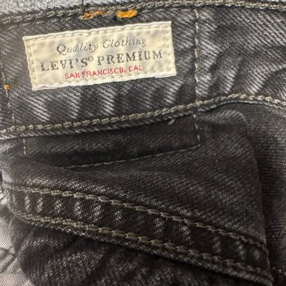 Levi’s Women’s 501 Original Premium Denim Shorts - Size 27 summer vacation black