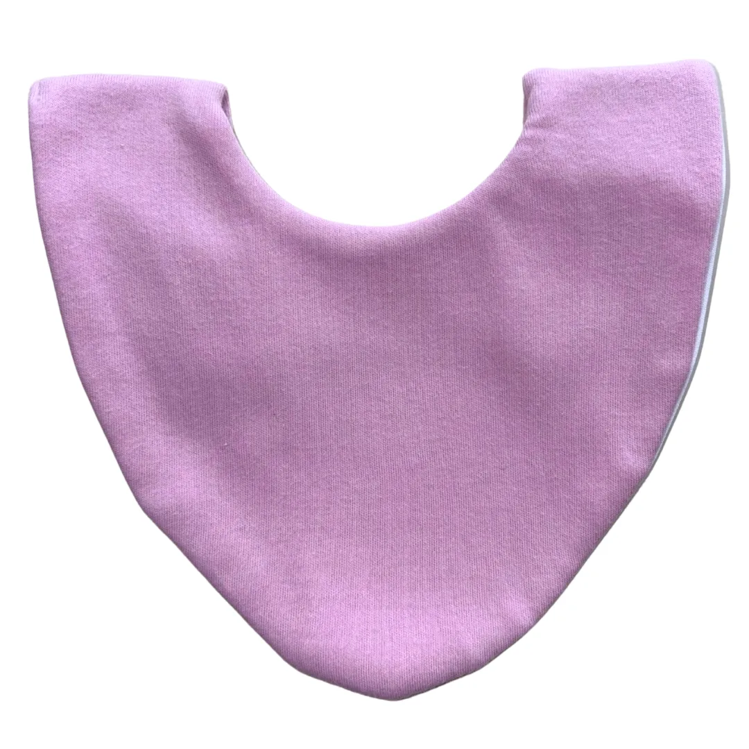 Lilac Waterproof Dribble Bib