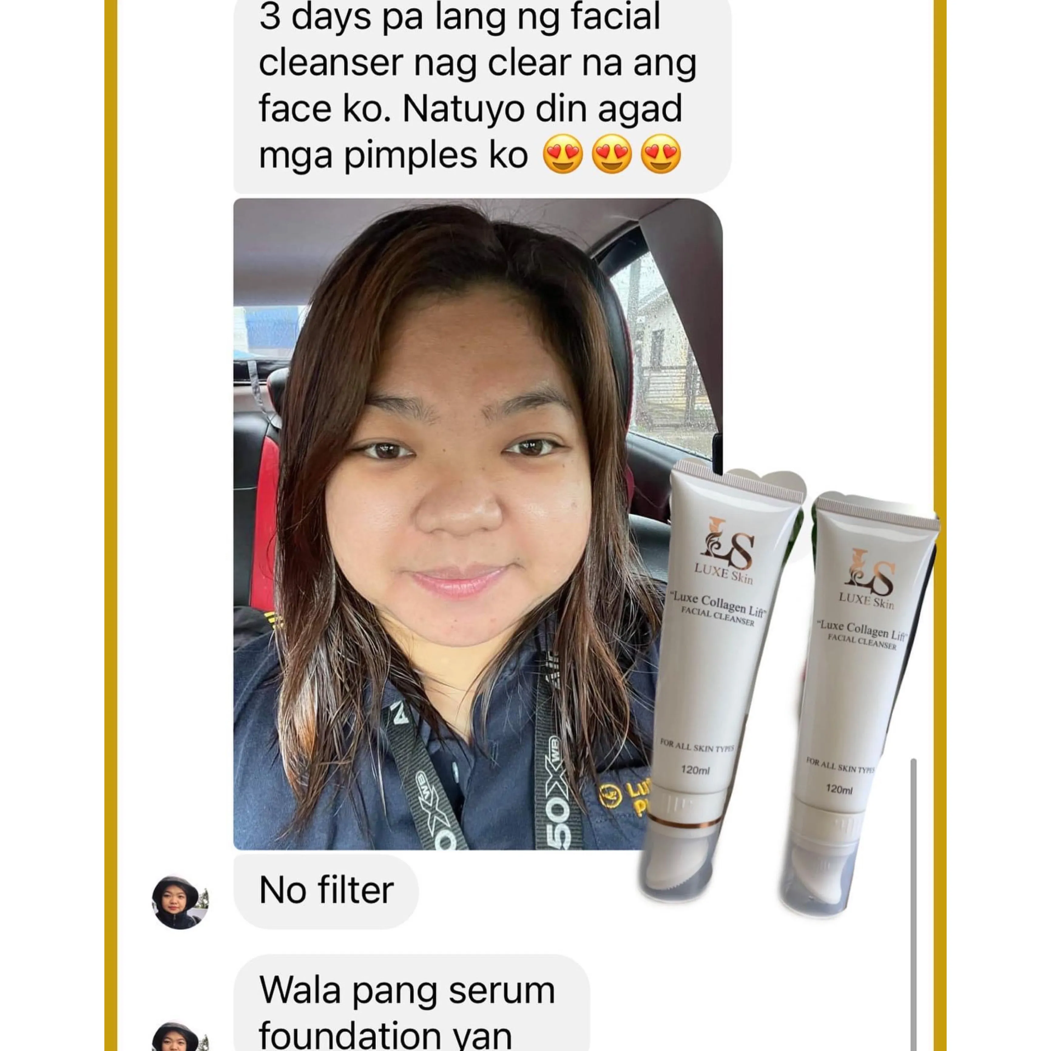 Luxe Collagen Lift Facial Cleanser 120ml
