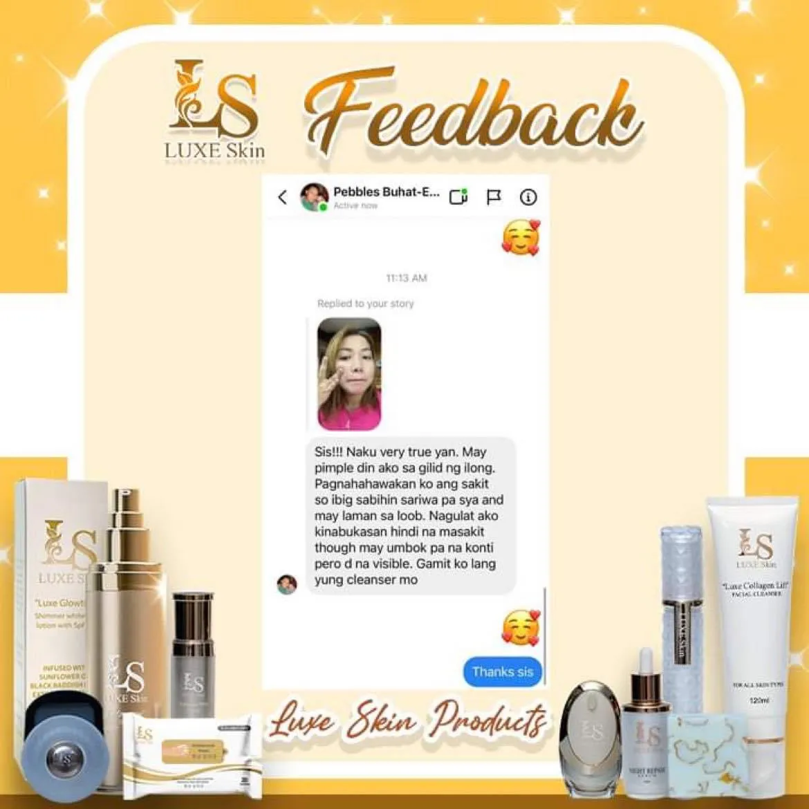 Luxe Collagen Lift Facial Cleanser 120ml