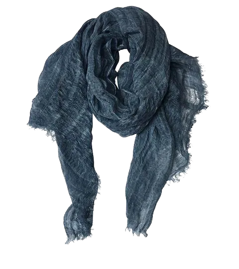 Luxe Linen Open-Weave Scarf